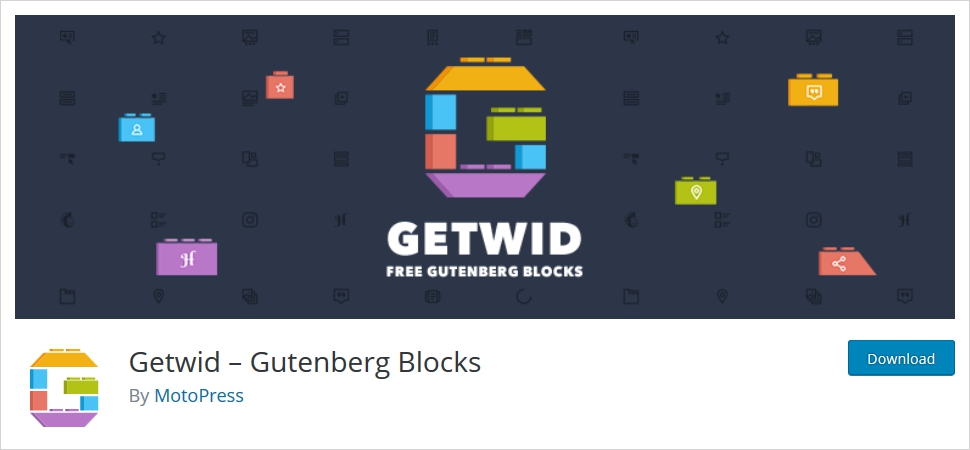 getwid gutenberg blocks