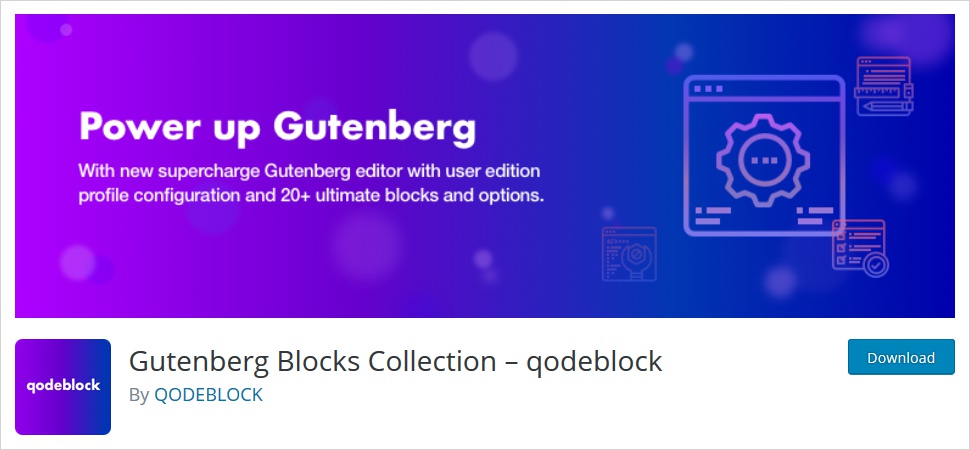 qodeblock gutenberg block collection