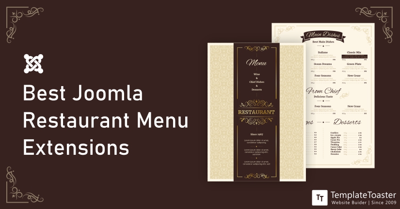 Joomla Restaurant Menu Extensions