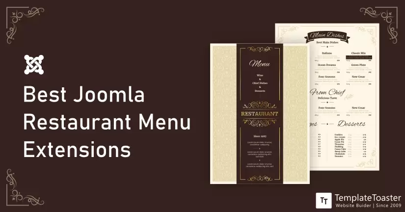 Joomla Restaurant Menu Extensions