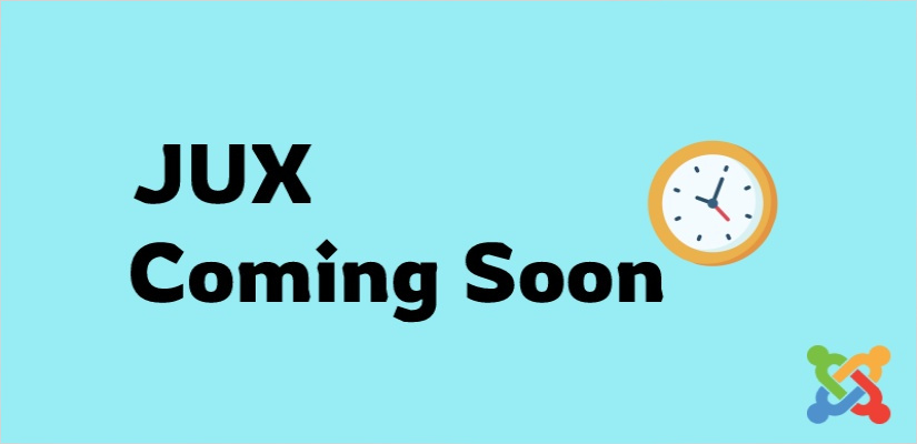 Joomla coming soon extensions JUX Coming Soon