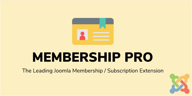 Joomla Membership Extensions Pro