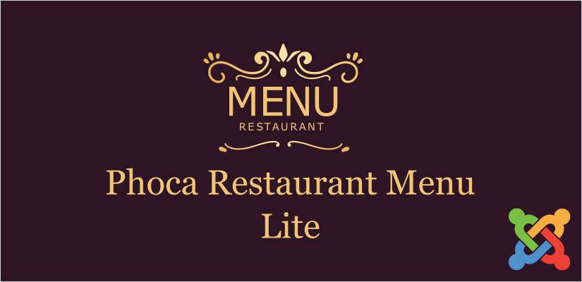 Joomla Restaurant Menu Extension phoca