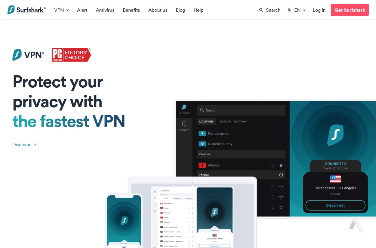 VPN Services surfshark