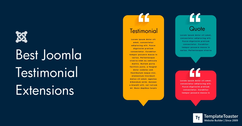 best joomla testimonial extensions