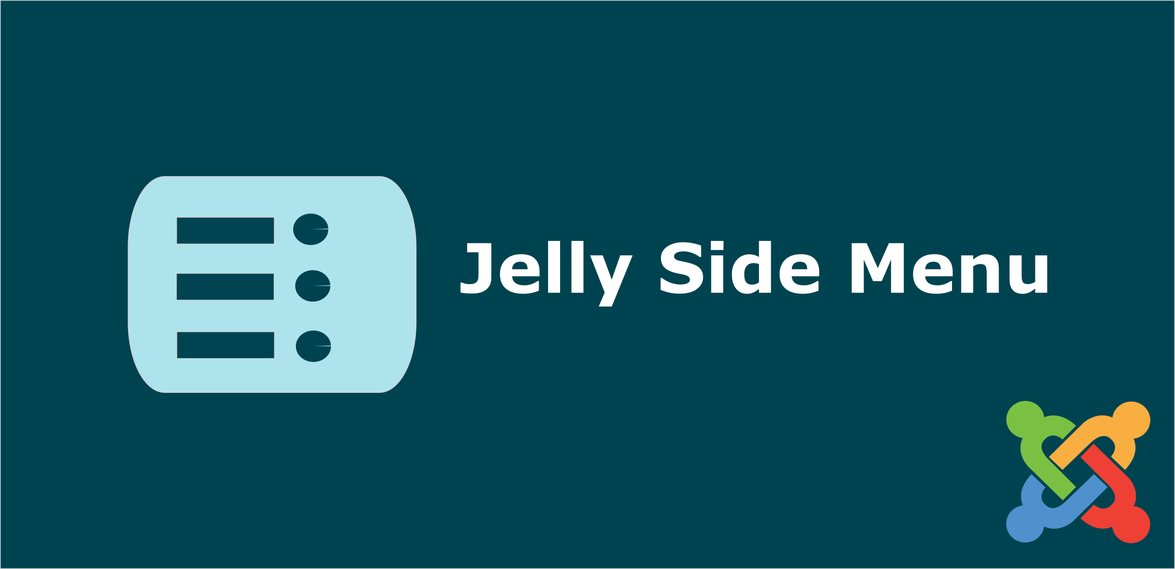 jelly slider menu