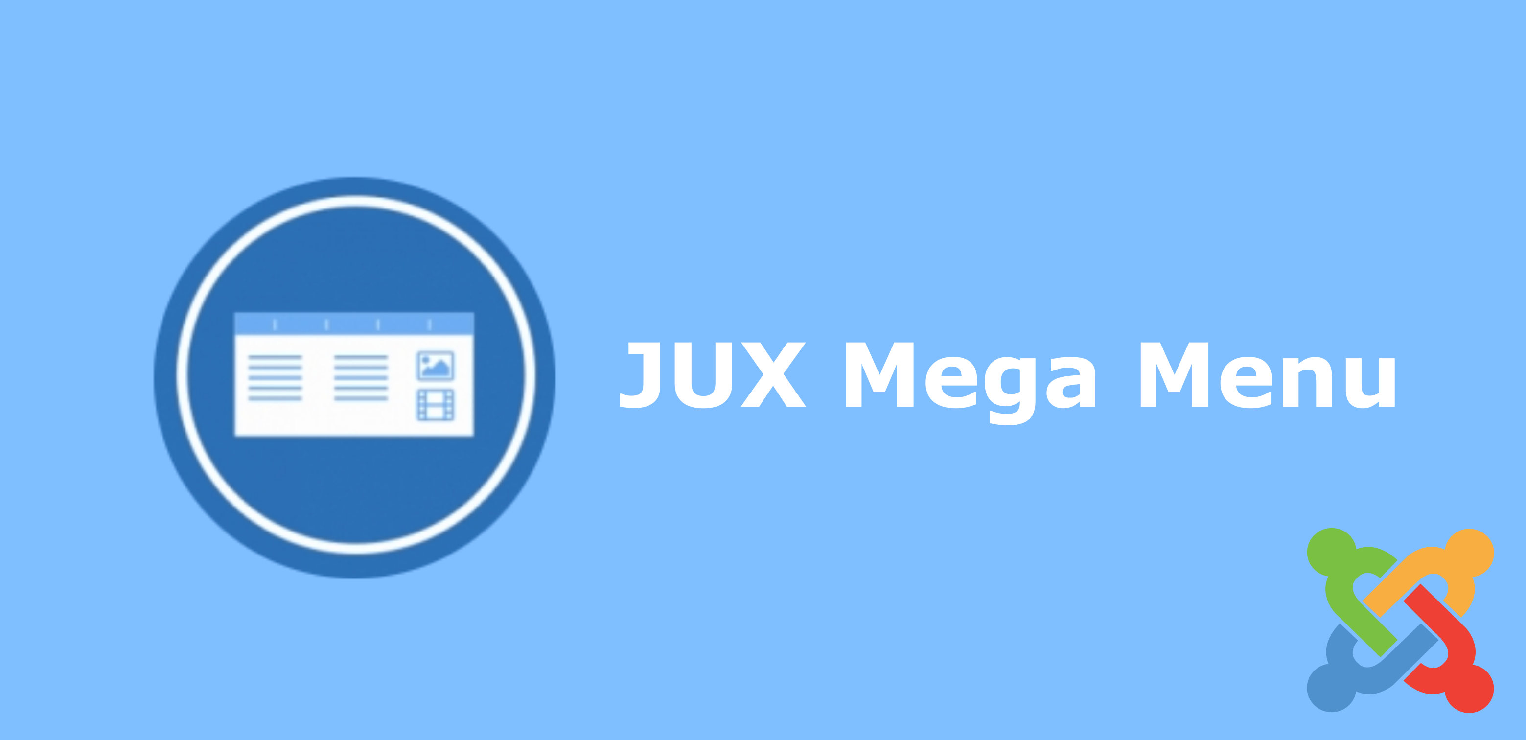 Joomla Menu Extension jux mega menu