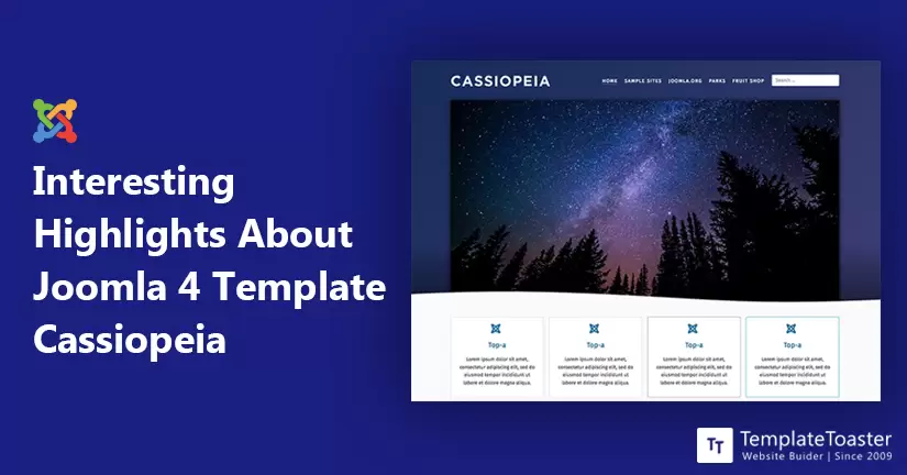 Interesting Highlights About Joomla 4 Template Cassiopeia