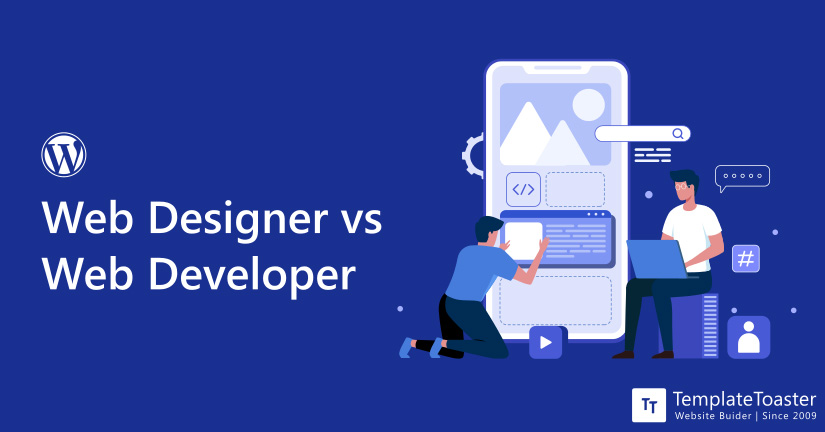 web designer vs web developer