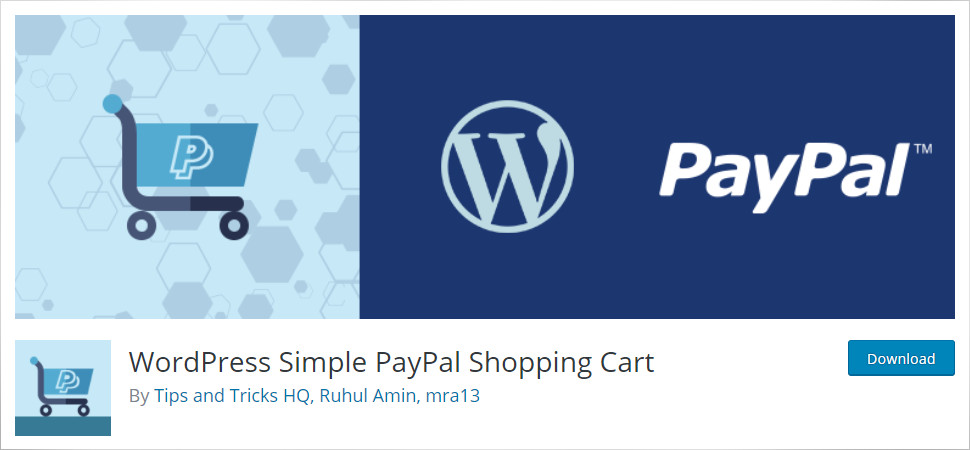 Wordpress Simple Paypal Shopping
