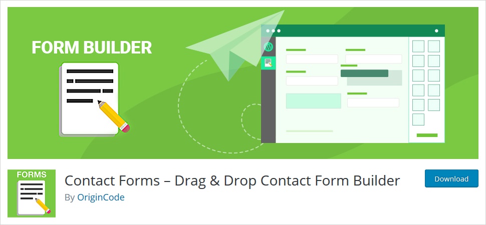 contact forms by origincode