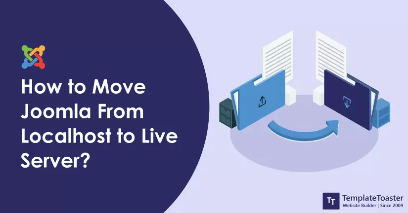 move joomla localhost to live server