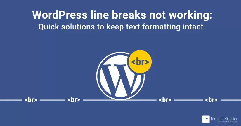 WordPress Line Break Not Working Solution